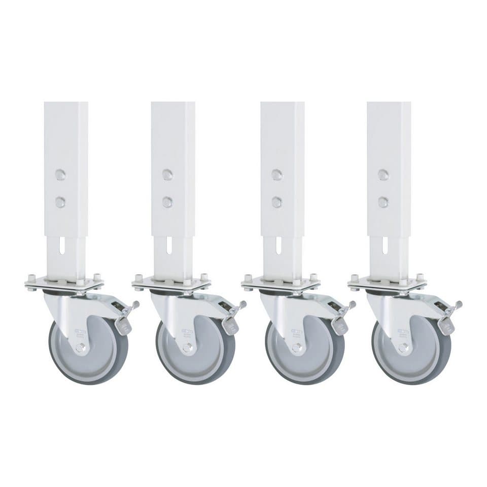RAU Werkbank Rau Fahrbarer Arbeitstisch Tom (4 LR), B1500xT800xH910-1230mm, B-Platt - Thumbnail 5