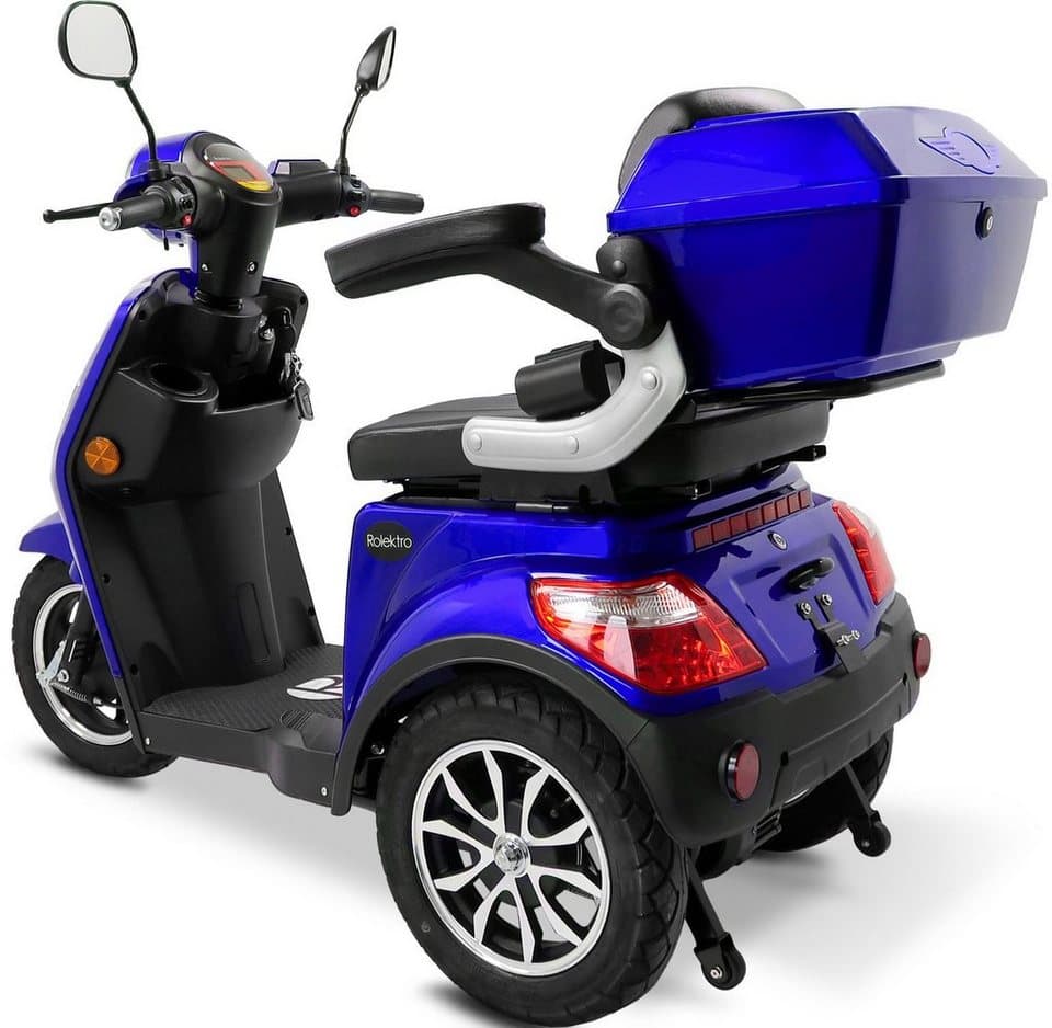 Rolektro Elektromobil Rolektro E-Trike 25 V.3, Lithium Akku, 1000 W, 25 km/h, (mit Topcase) - Thumbnail 7