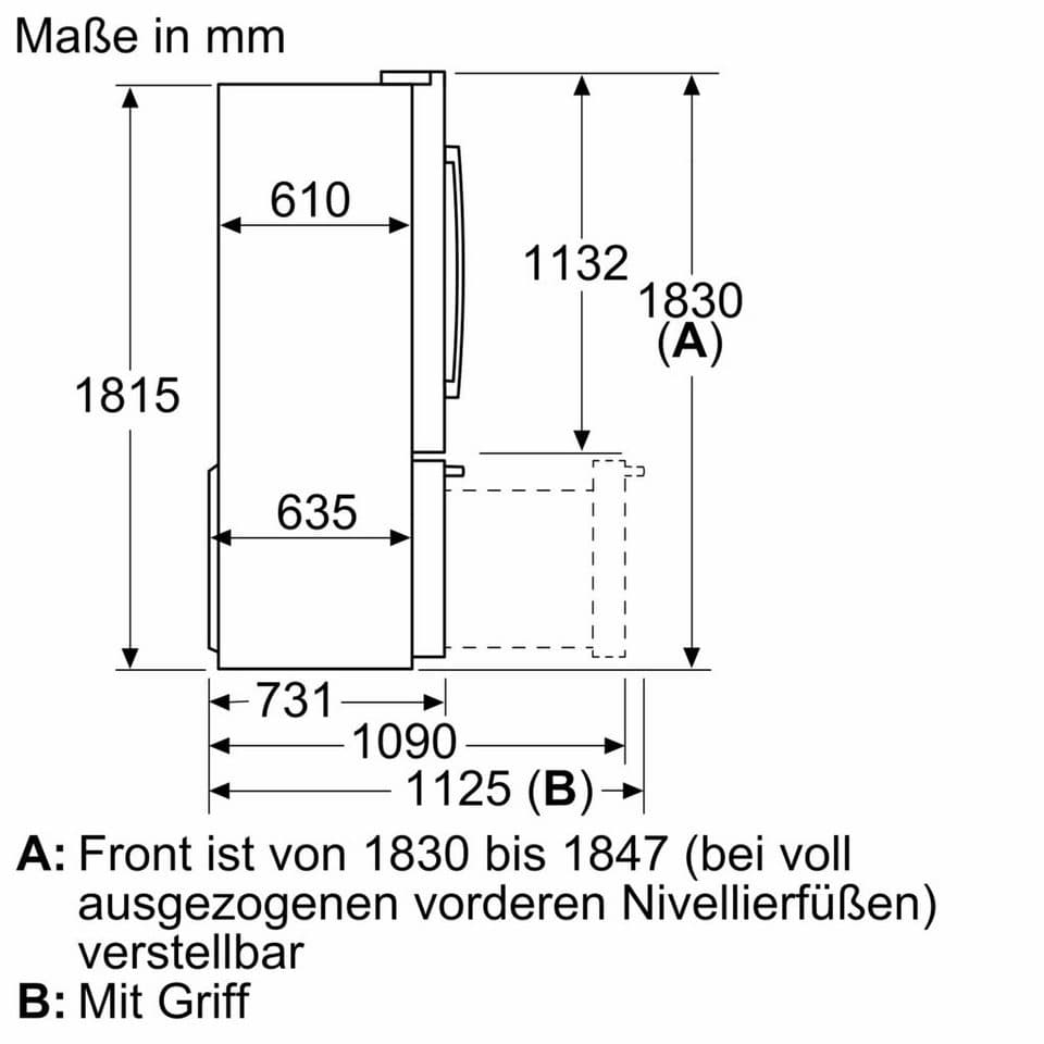 BOSCH French Door Serie 8 KFF96PIEP, 183 cm hoch, 90,5 cm breit - Thumbnail 21