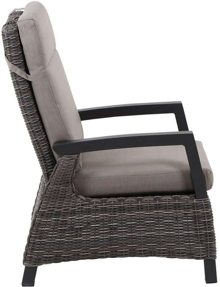 Siena Garden Gartenlounge-Set Corido, (Set, 9-tlg), bestehend aus 2 Sesseln, 1 Sofa, 1 Tisch und 5 Auflagen - Thumbnail 24