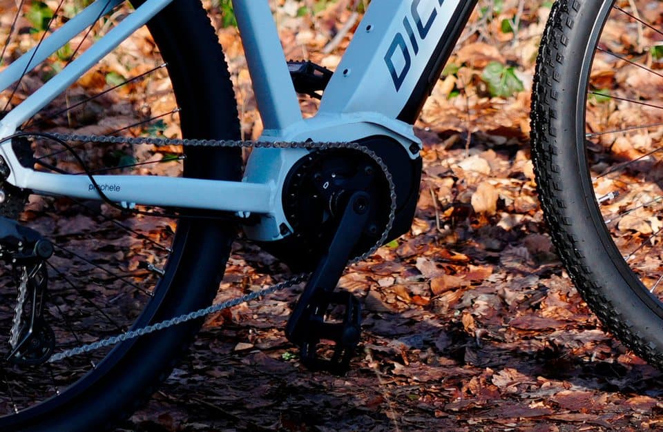 Prophete E-Bike Mountainbike Dice 3.8, 10 Gang Shimano Cues Schaltwerk, Kettenschaltung, Mittelmotor, 540 Wh - Thumbnail 12