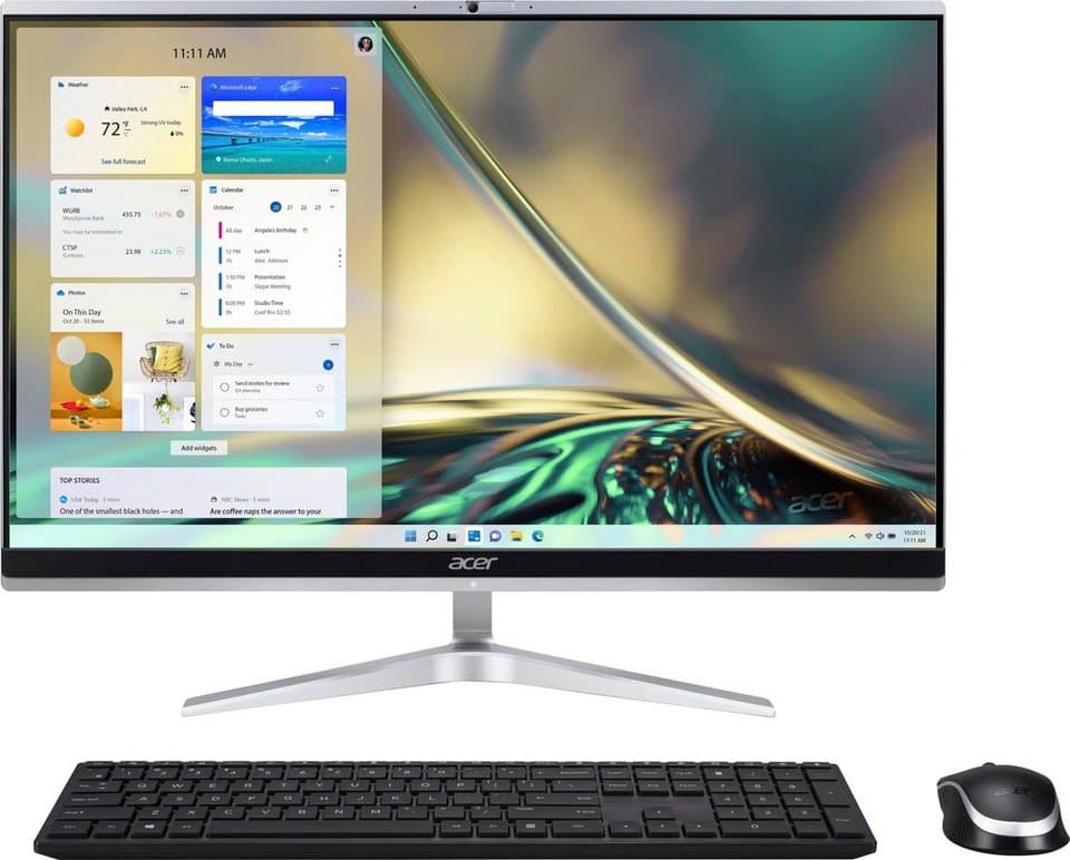 Acer Aspire C24-1650 All-in-One PC (23,8 Zoll, Intel Core i5 1135G7, Iris Xe Graphics, 8 GB RAM, 512 GB SSD, Luftkühlung) - Thumbnail 2