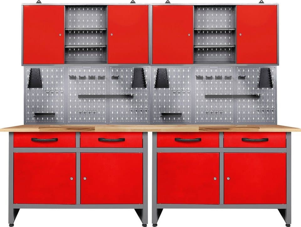 ONDIS24 Werkstatt-Set Werner, 240 cm, mit LED - Bild 1