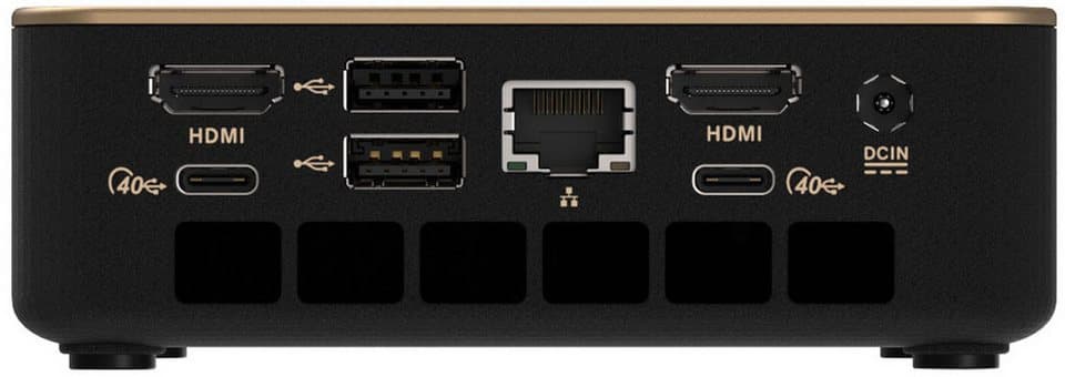 Sapphire EDGE AI 370 Barebone-PC (AMD Ryzen AI 9 HX 370, Radeon 890M, 96 GB RAM, 0 GB SSD, Luftkuhlung) - Thumbnail 6