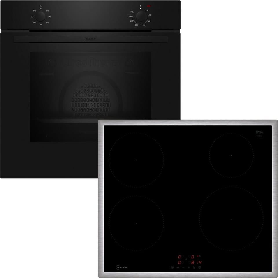 NEFF Backofen-Set N 30/N 50 BX16IB, mit Teleskopauszug nachrüstbar, CircoTherm® auf 3 Ebenen & Touch Control mit schneller Powerstufe - Bild 1