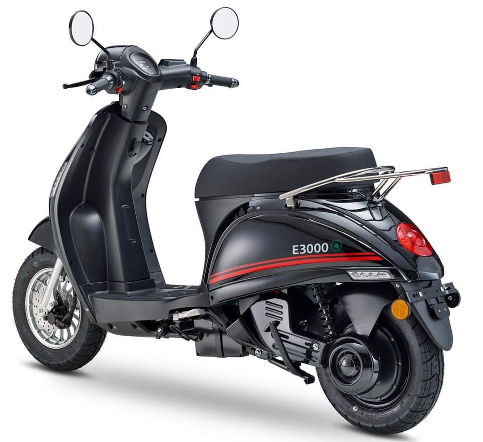 Luxxon E-Motorroller E3000, 3000 W, 45 km/h, bis zu 55 km Reichweite, mit Straßenzulassung, 2 Sitzplätze - Thumbnail 3