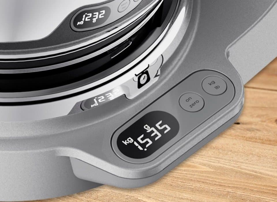 KENWOOD Küchenmaschine Titanium Chef Baker XL KVL85.704SI, 1200 W, 7 l Schüssel, inkl. umfangreiches Zubehör, mit integrierter EasyWeigh Waage - Thumbnail 17