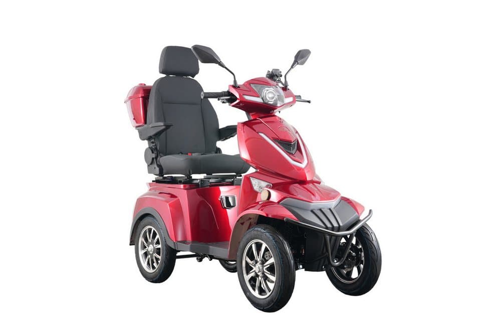 Aktiv mobil Elektromobil AM E-Quad 1000, 25 km/h mit Topcase, 1000 W, 25 km/h, Topcase Fassungsvermögen von ca. 36 Litern, Staufach mit ca. 24 Litern - Bild 1