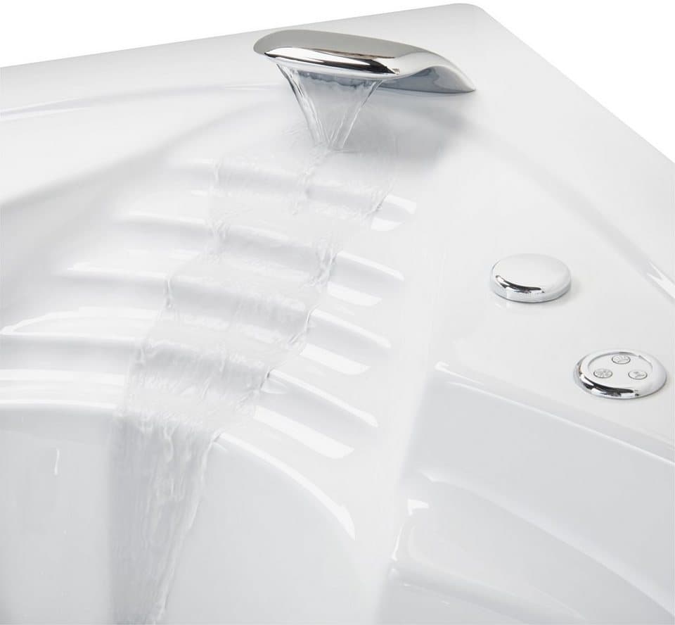 OTTOFOND Whirlpool-Badewanne St. Lucia, (Komplett-Set, 1-tlg), mit Farblichtscheinwerfer, Schürze und Schwallarmatur - Thumbnail 5
