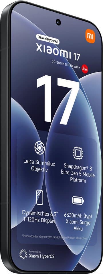 Xiaomi 17 12+512 GB Smartphone (16 cm/6,3 Zoll, 512 GB Speicherplatz, 50 MP Kamera) - Thumbnail 3