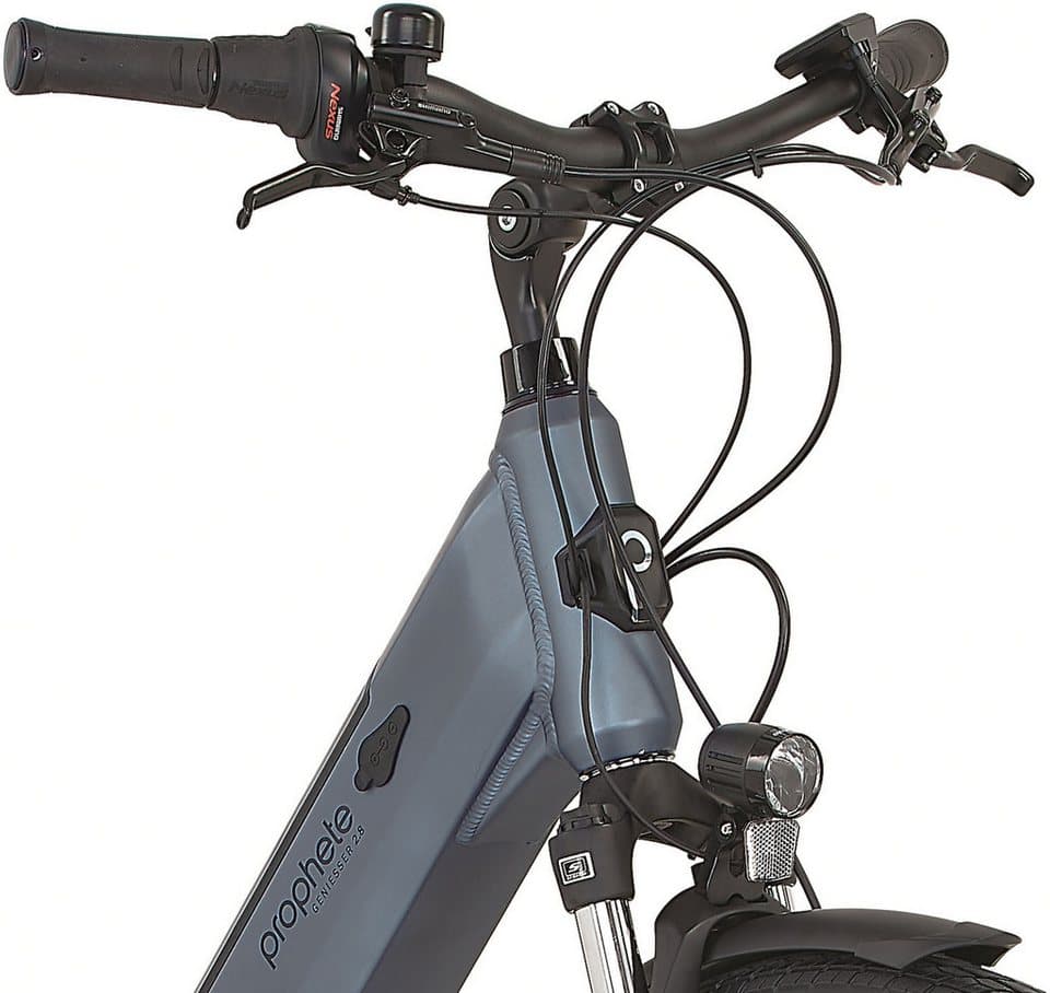 Prophete E-Bike Cityrad Geniesser 2.8, 7 Gang Shimano Nexus Schaltwerk, Nabenschaltung, Frontmotor, 540 Wh, Pedelec, Elektrofahrrad für Damen u. Herren - Thumbnail 3