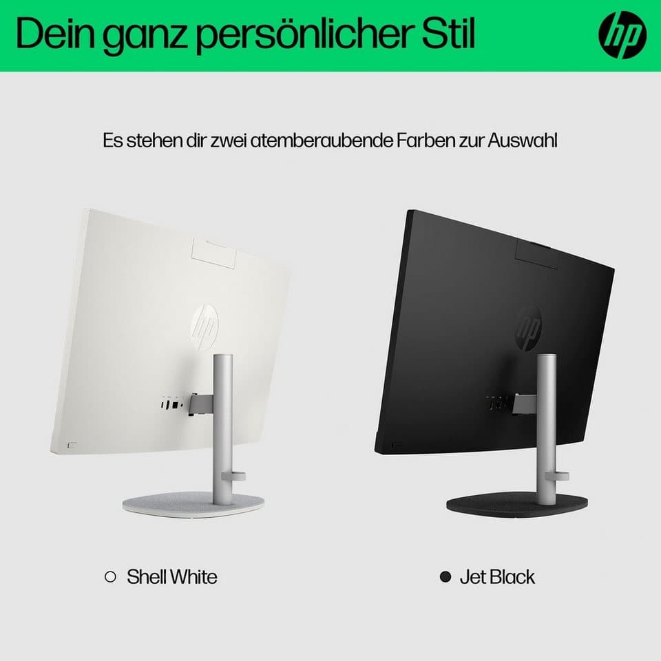 HP 24-cr1201ng All-in-One PC (23,8 Zoll, Intel Core Ultra 5 125U, Intel Internal Graphics, 16 GB RAM, 512 GB SSD) - Thumbnail 4