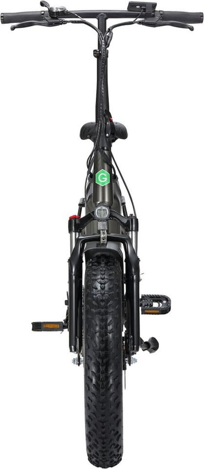 GreenStreet E-Bike Klapprad Tiefeinsteiger Klapprad GS5, 7 Gang Shimano, Kettenschaltung, Heckmotor, 360 Wh, (Set, 2 tlg., mit Akku-Ladegeräte, Fat Tires), Pedelec, Elektrofahrrad für Damen u. Herren - Thumbnail 7