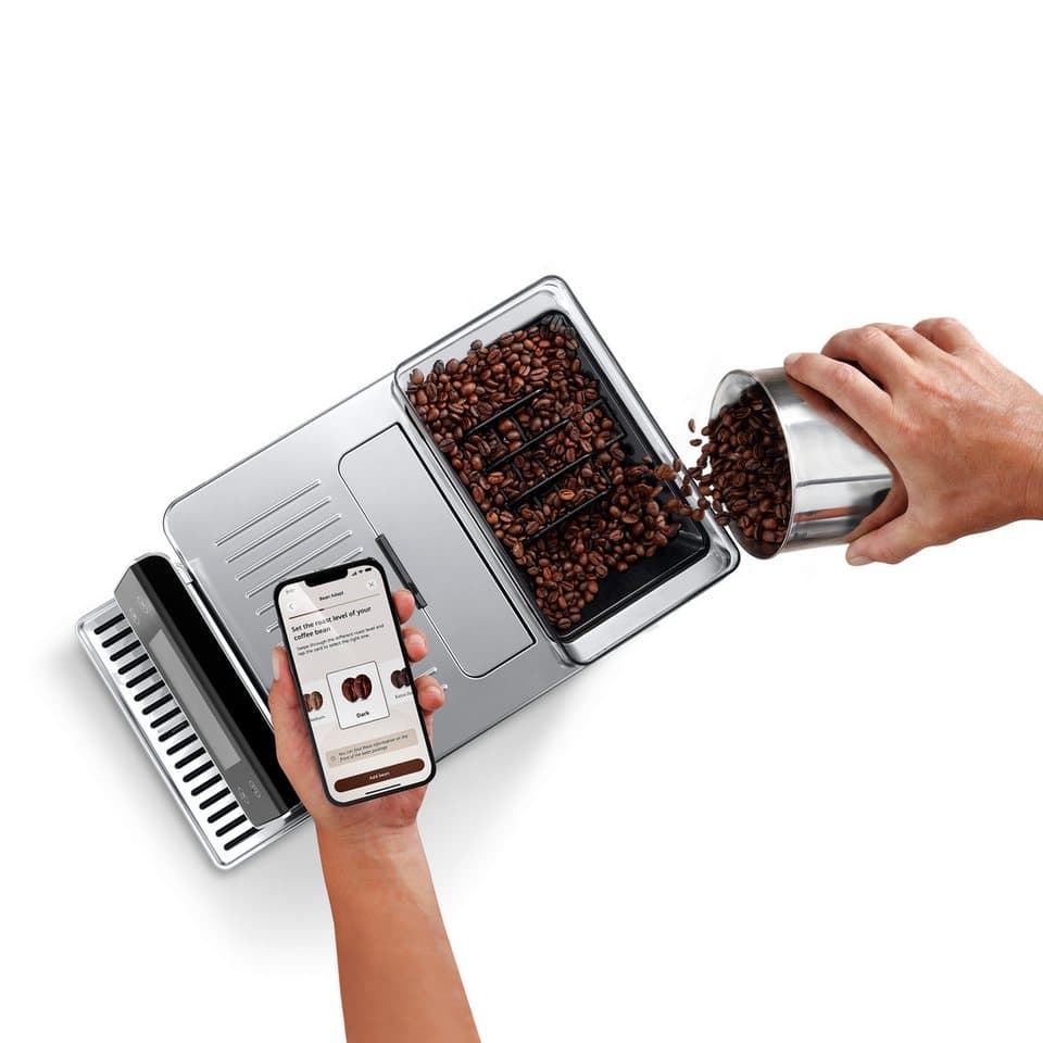 De'Longhi Kaffeevollautomat Primadonna Aromatic ECAM630.75.TM - 35 eiskalte & heiße Kaffeerezepte, Edles italienisches Design, Bean Adapt Technology, Cold Brew Rezepte - Thumbnail 7
