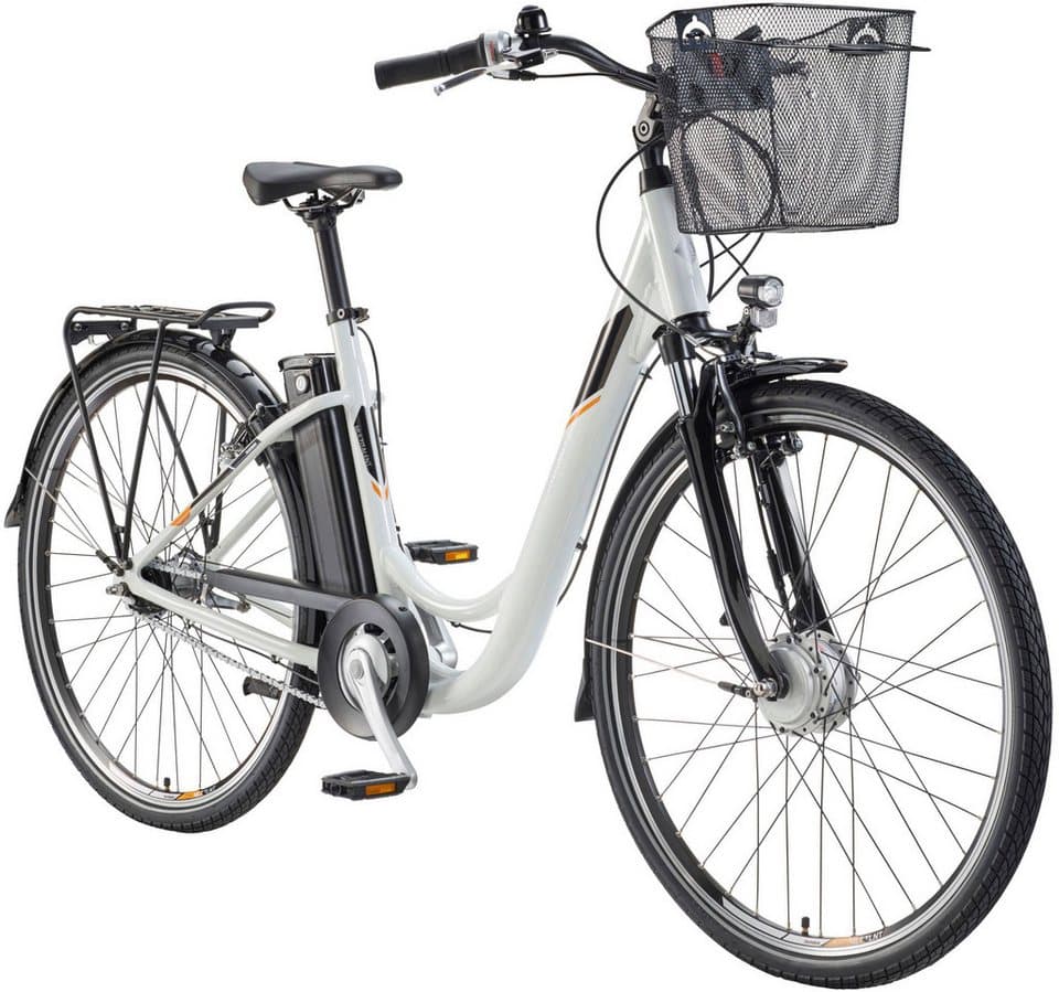 Telefunken E-Bike Cityrad Multitalent RC840, 7 Gang Shimano Nexus Schaltwerk, Frontmotor, 531,3 Wh, Pedelec, Elektrofahrrad für Damen u. Herren - Thumbnail 2