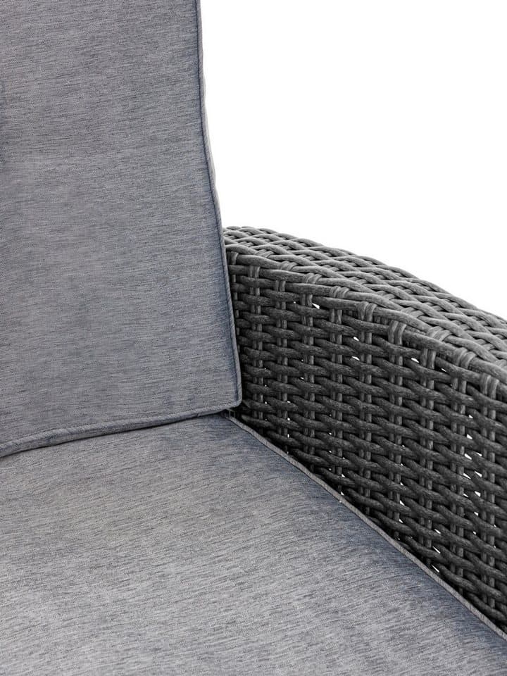 KONIFERA Garten-Essgruppe »New Paris«, (Set, 25-tlg., 8 Sessel, Rückenlehne verstellbar, Tisch 100x200x75 cm, inkl. Auflagen), Aluminium/Polyrattan - Thumbnail 8