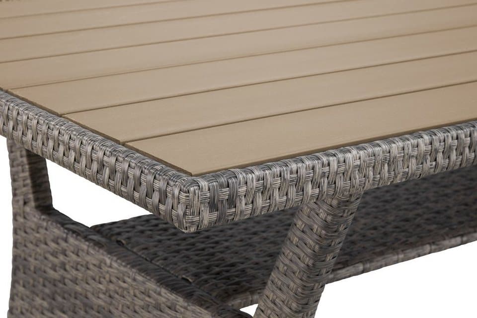KONIFERA Gartenlounge-Set Keros Premium, (Set, 20-tlg., 2x 2er Sofa, 1x Ecke, 1x Sessel, 2x Hocker, 1x Tisch 145x75x67,5cm), Ecklounge, Polyrattan, Stahl, geeignet für 8 Personen, inkl. Auflagen - Thumbnail 18