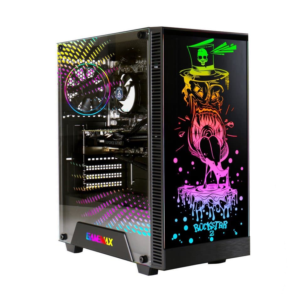 GAMEMAX Rockstar 7478 AMD Ryzen 7 5700X RTX 5060Ti 32GB DDR4 1TB SSD Gaming-PC (AMD Ryzen 7 5700X, RTX 5060 Ti, 32 GB RAM, 1000 GB SSD, Luftkühlung aktiv, Windows 11) - Thumbnail 3