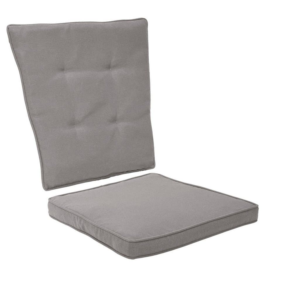 KONIFERA Garten-Essgruppe Mailand, (Set, 25-tlg., 8x Sessel, 8x Sitzauflage, 8x Rückenauflage, 1x Tisch), Polyrattan, verzinkter Stahl, Ablagefläche unter der Tischplatte - Thumbnail 8