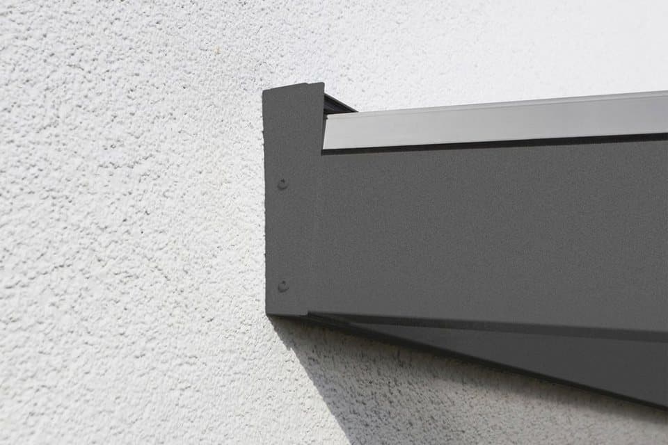 Skanholz Terrassendach Genua, BxT: 541x257 cm, Bedachung Doppelstegplatten, 541 cm Breite, verschiedene Tiefe - Thumbnail 8
