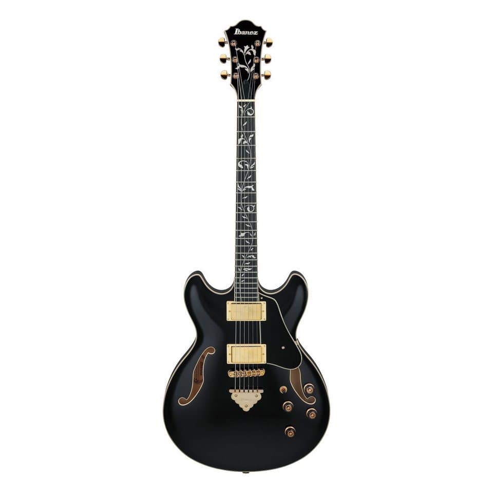 Ibanez Halbakustik-Gitarre, Halb-Akustik Gitarren, Semi Hollow-Modelle, Artcore Expressionist AS93SP-BK Black - Halbakustik Gitarre
