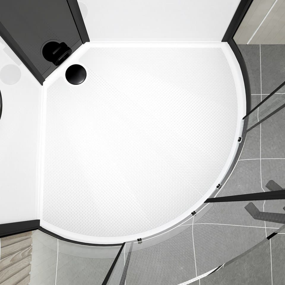 Marwell Komplettdusche Spa Round, BxT: 90x90 cm, Fertigdusche inkl. Acrylwanne und Armatur - Thumbnail 6