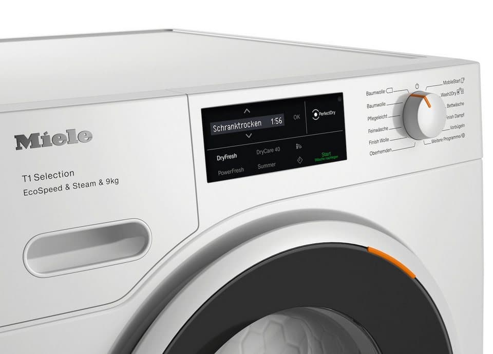 Miele Wärmepumpentrockner TSL783WP EcoSpeed&Steam&9kg, Getestet auf 20 Jahre perfekte Wäschepflege, 25 Jahre Motorgarantie - Thumbnail 2