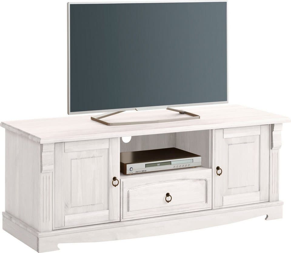 OTTO home Wohnwand Anna, (Set, 4-St), aus massiver Kiefer, FSC®, im romantischen Landhausstil - Thumbnail 4