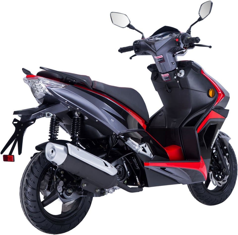 GT UNION Motorroller Striker 25, 49,5 ccm, 25 km/h, Euro 5, Luftgekühlter Motor - Thumbnail 7