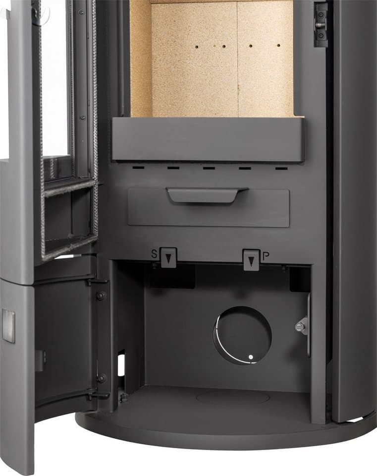 JUSTUS Kaminofen Austin 5 Stahl, 5 kW, Zeitbrand - Thumbnail 4