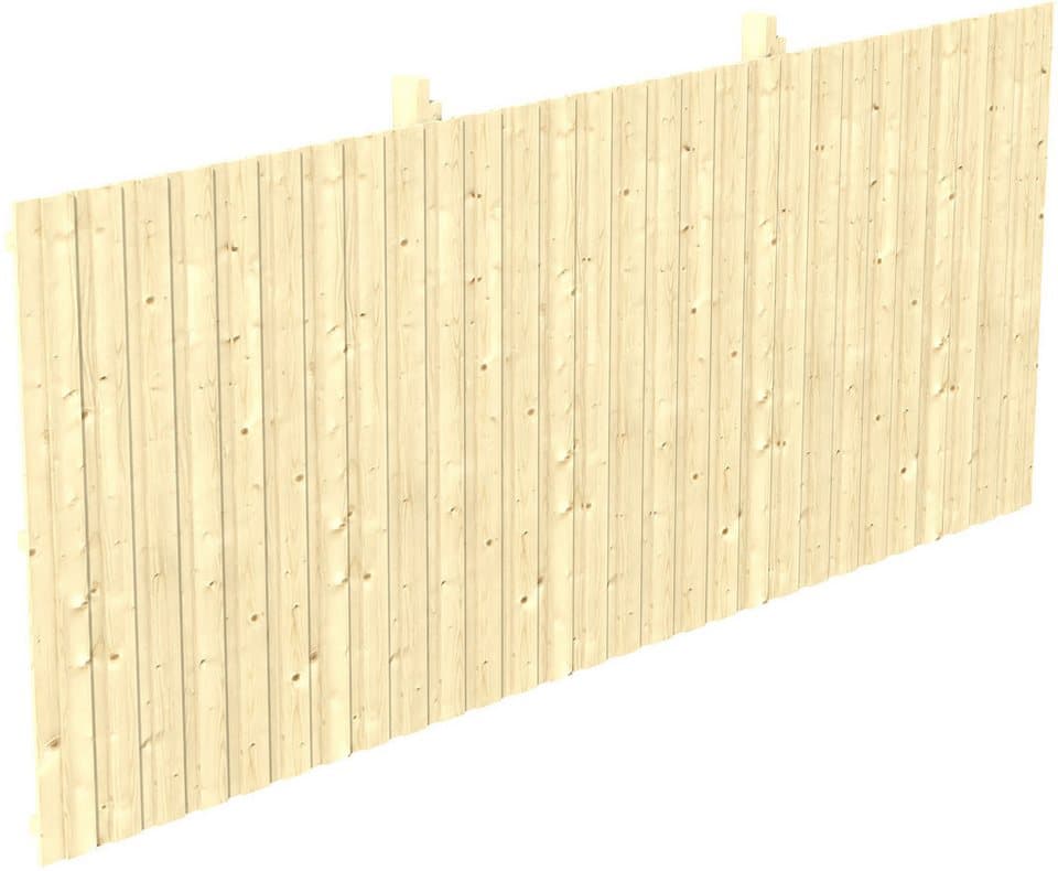 Skanholz Carport-Rückwand, BxH:550x220 cm, aus Deckeschalung 20x120mm - Bild 1