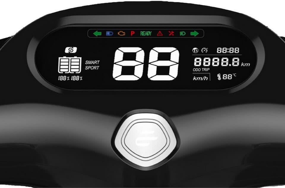 SAXXX E-Motorroller SAXXX Ecooter E2S, 3000 W, 45 km/h - Thumbnail 5
