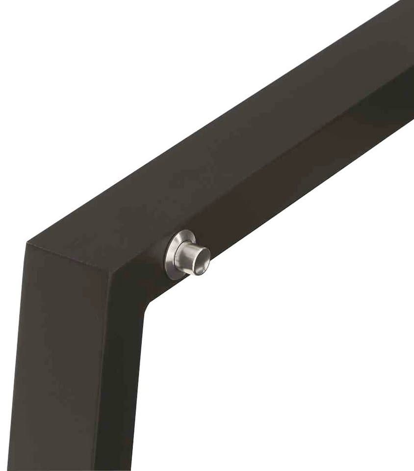 Siena Garden Gartenlounge-Set Valencia, (3-tlg., 1x Bank, 2x Sessel), Aluminium,verstellbar,inkl. Kissen in salt&pepper, mit Reißverschluss - Thumbnail 11
