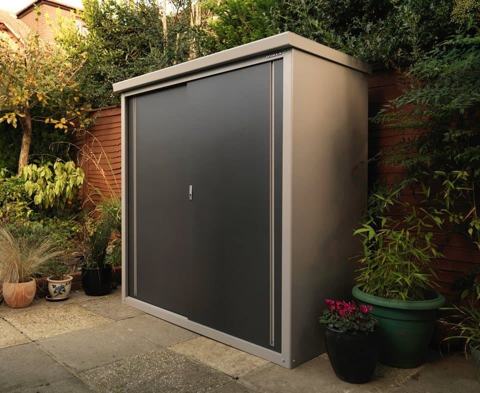 Trimetals Garten-Geräteschrank Guardian, BxT: 176x98 cm - Thumbnail 6