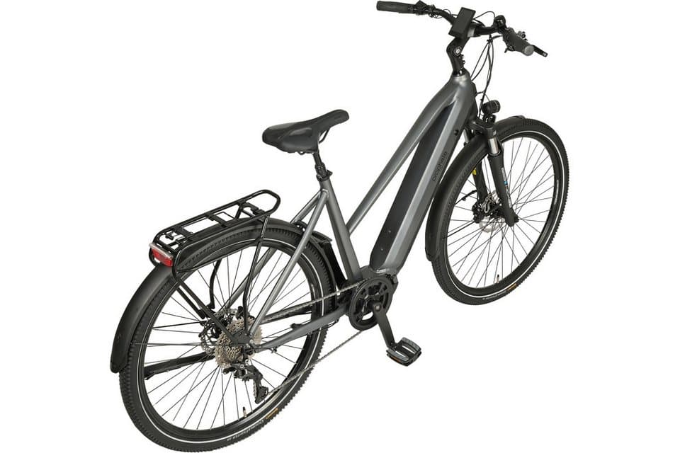 Prophete E-Bike Trekkingrad Entdecker 5.8, 10 Gang Shimano Deore Schaltwerk, Kettenschaltung, Mittelmotor, 800 Wh - Thumbnail 4