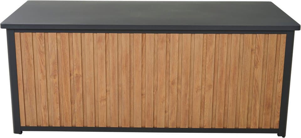 Siena Garden Kissenbox, Gestell aus Aluminium, 181x79x75cm woodlook - Thumbnail 2