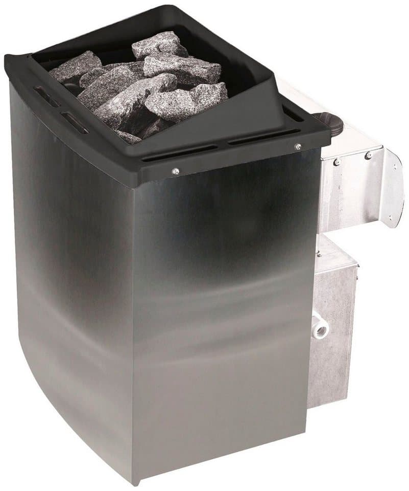 welltime Sauna Artja, BxTxH: 216 x 234 x 198 cm, 68 mm, (Set) Ofen 9 kW integr. Strg - Thumbnail 4