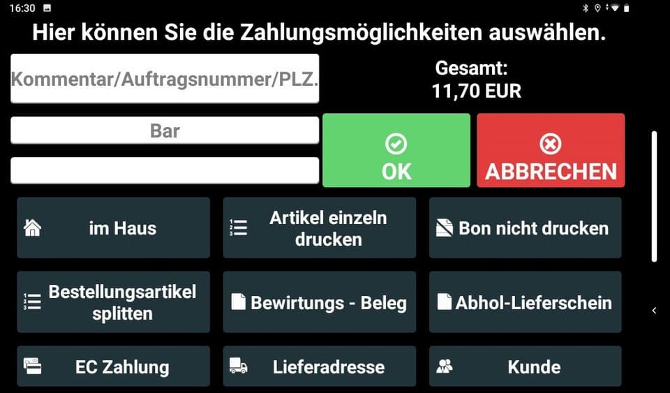 BlitzKasse Kassensystem 15" All-in-ONE Kassensystem für Einzelhandel und Schnellgastronomie - Thumbnail 6