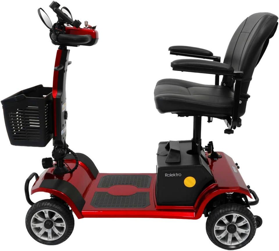 Rolektro Elektromobil E-Quad 6 V.3 Pro, Rot, 24V-20Ah Lithium-Akku, 300 Watt, 6 km/h - Thumbnail 5