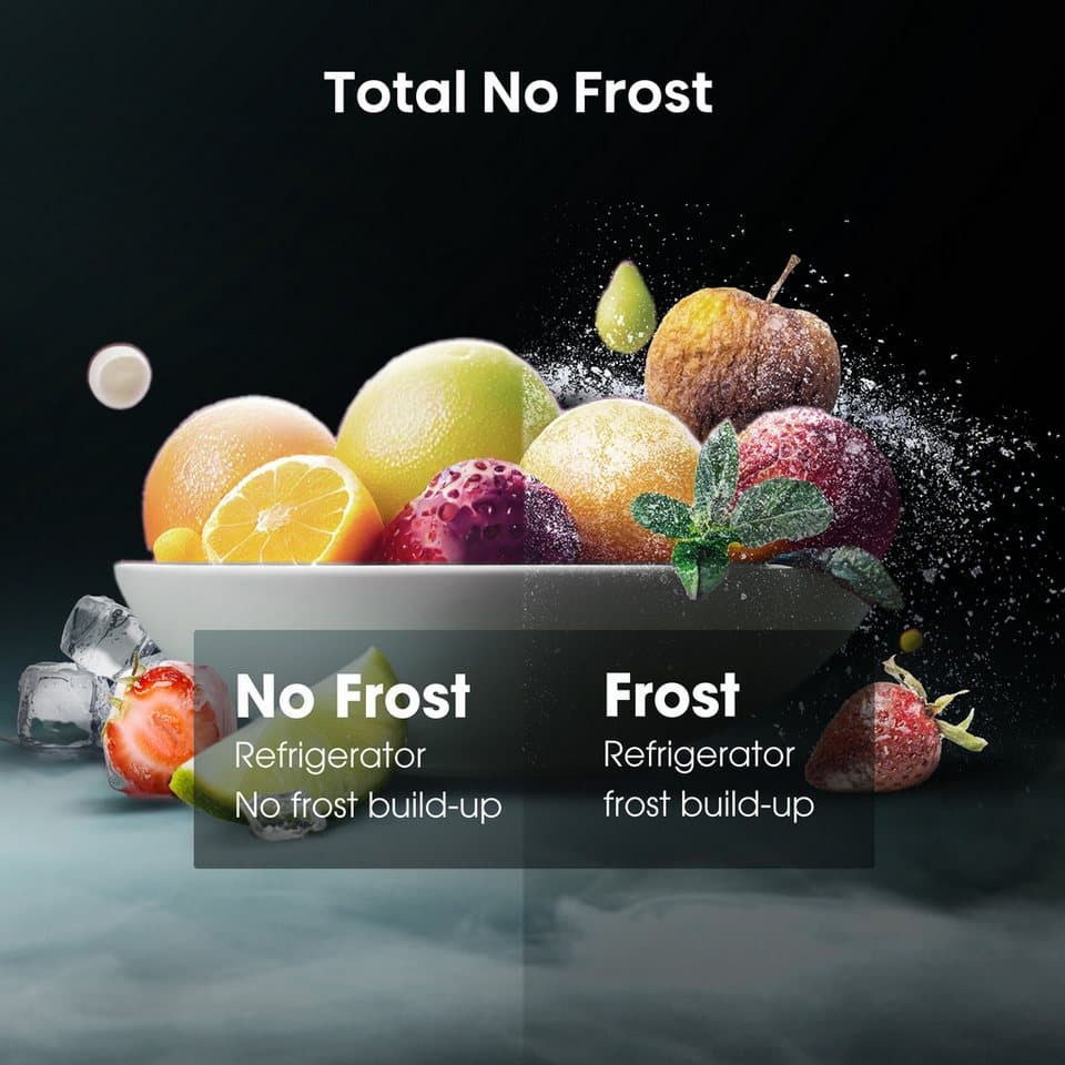 Hisense Kühl-/Gefrierkombination RB440N4AFA, 201,7 cm hoch, 59,5 cm breit, Total No Frost, 0° Cooling Schublade, Flaschenablage, Super Freeze - Thumbnail 11