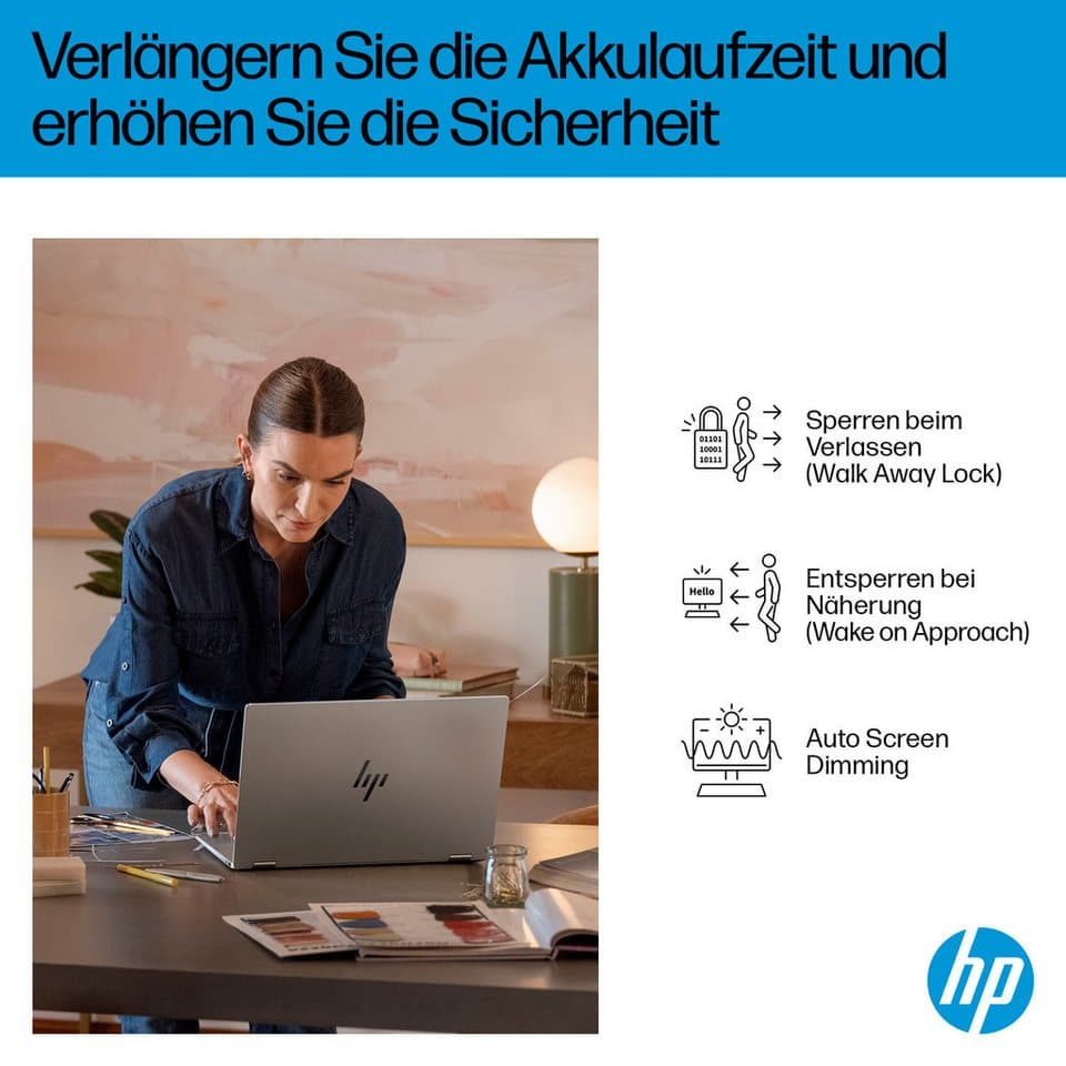 HP OmniBook X Flip 16-a0252ng Convertible Notebook (40,64 cm/16 Zoll, Intel Ultra 7 256V, ARC 140V, 16 GB, 512 GB SSD) - Thumbnail 21