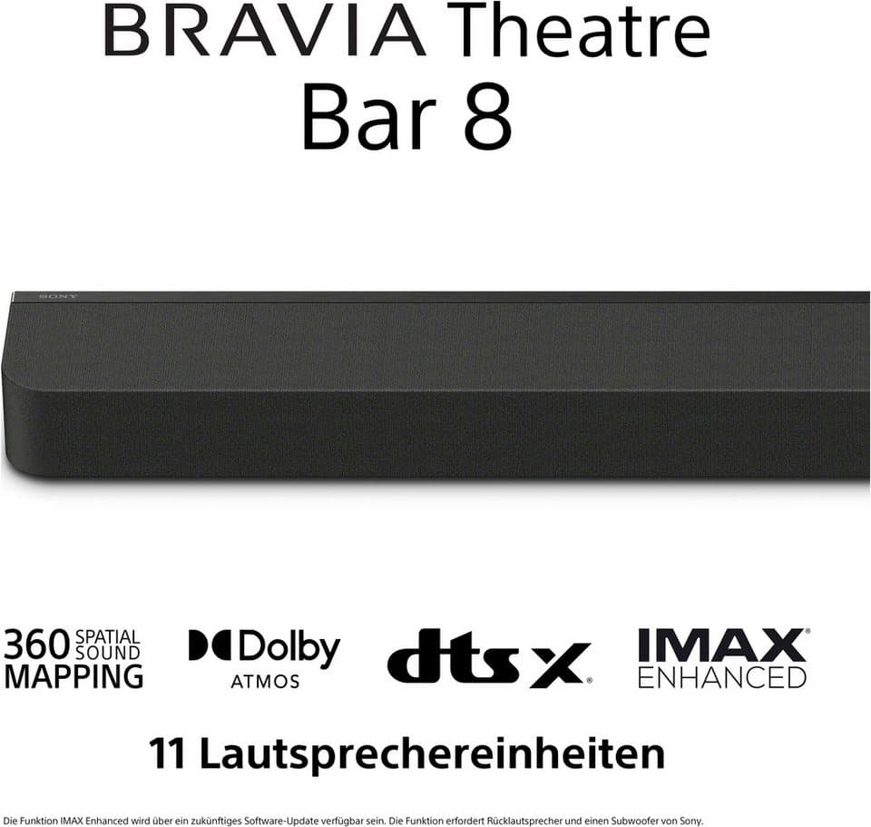 Sony K-65XR80 OLED-Fernseher (164 cm/65 Zoll, 4K Ultra HD, Smart-TV, Google TV, BRAVIA 8, 4K HDR, Dolby Vision & Atmos + Bar 8) - Thumbnail 31