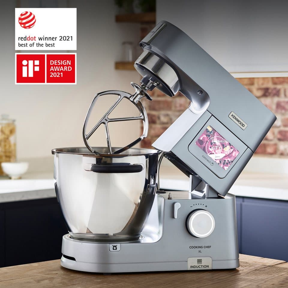 KENWOOD Küchenmaschine mit Kochfunktion Cooking Chef XL KCL95.424SI, 1500 W, 6,7 l Schüssel, mit integrierter Waage und umfangreichem Zubehör - Thumbnail 7