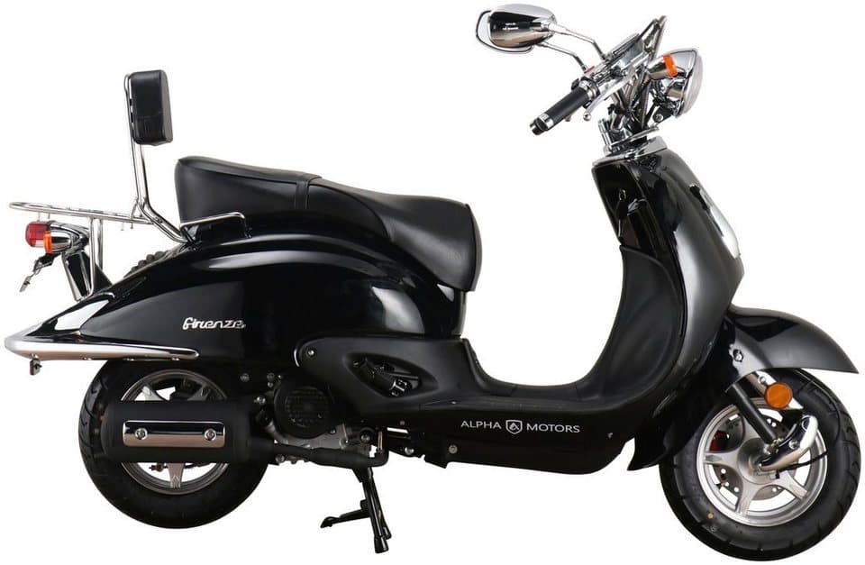 Alpha Motors Motorroller Retro Firenze, 125 ccm, 85 km/h, Euro 5+, im Retro-Look - Thumbnail 3