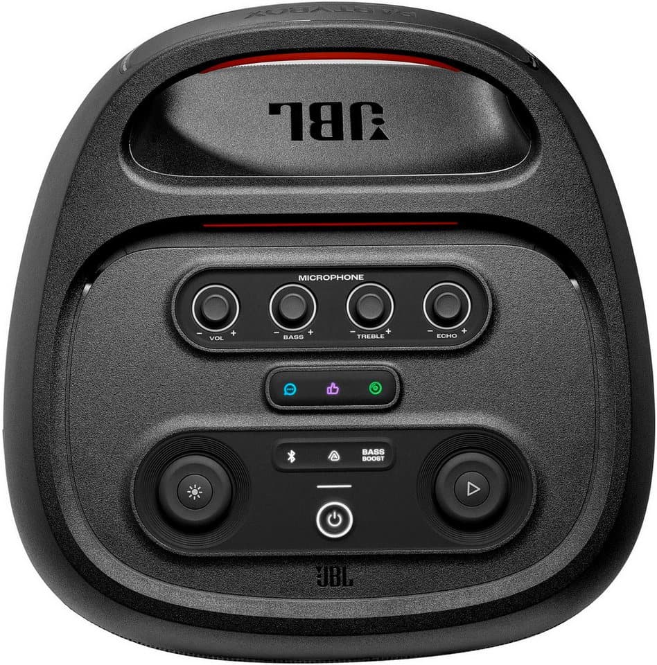 JBL PARTYBOX 720 Party-Lautsprecher (Bluetooth, 800 W, dynamische Lichtshow,15 Std. Akku (opt), IPX-4,Auracast Multi-Speaker) - Thumbnail 7