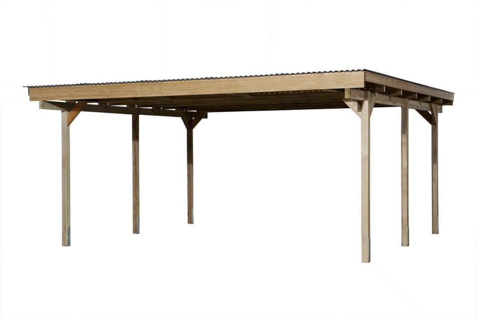 weka Doppelcarport 616, BxT: 500x500 cm, 225 cm Einfahrtshöhe - Bild 1