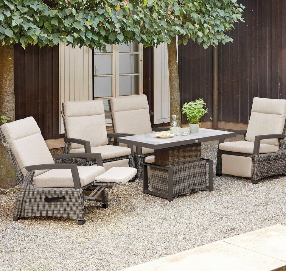 Siena Garden Gartenlounge-Set Corido, (Set, 8-tlg), bestehend aus 4 Sesseln und 4 Auflagen - Thumbnail 31
