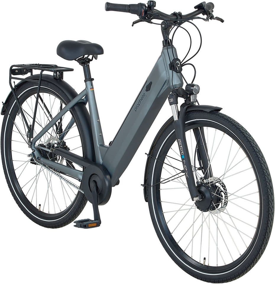 Prophete E-Bike Cityrad Geniesser 2.8, 7 Gang Shimano Nexus Schaltwerk, Nabenschaltung, Frontmotor, 540 Wh, Pedelec, Elektrofahrrad für Damen u. Herren - Thumbnail 2