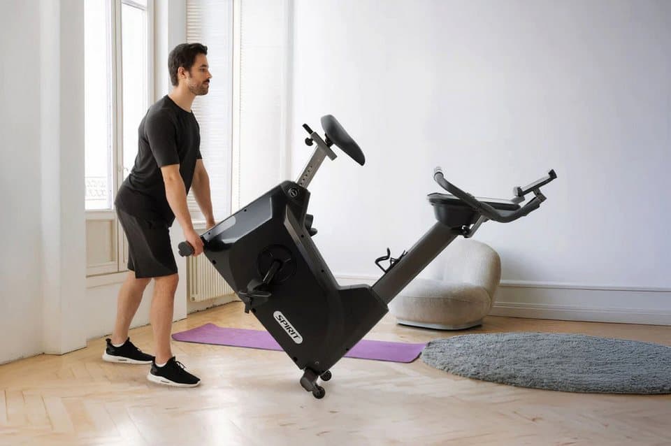 Spirit Fitness Heimtrainer Spirit Fitness Ergometer XBU55 ENT, Touchscreen mit Apps - Thumbnail 7