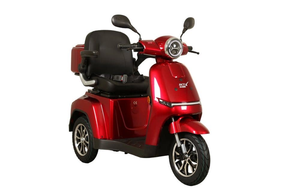 Aktiv mobil Elektromobil AM E-Rider 1000, 25 km/h mit Topcase, 1000 W, 25 km/h, Topcase mit Fassungsvermögen von ca. 25 l, Staufach mit ca. 19 l - Bild 1